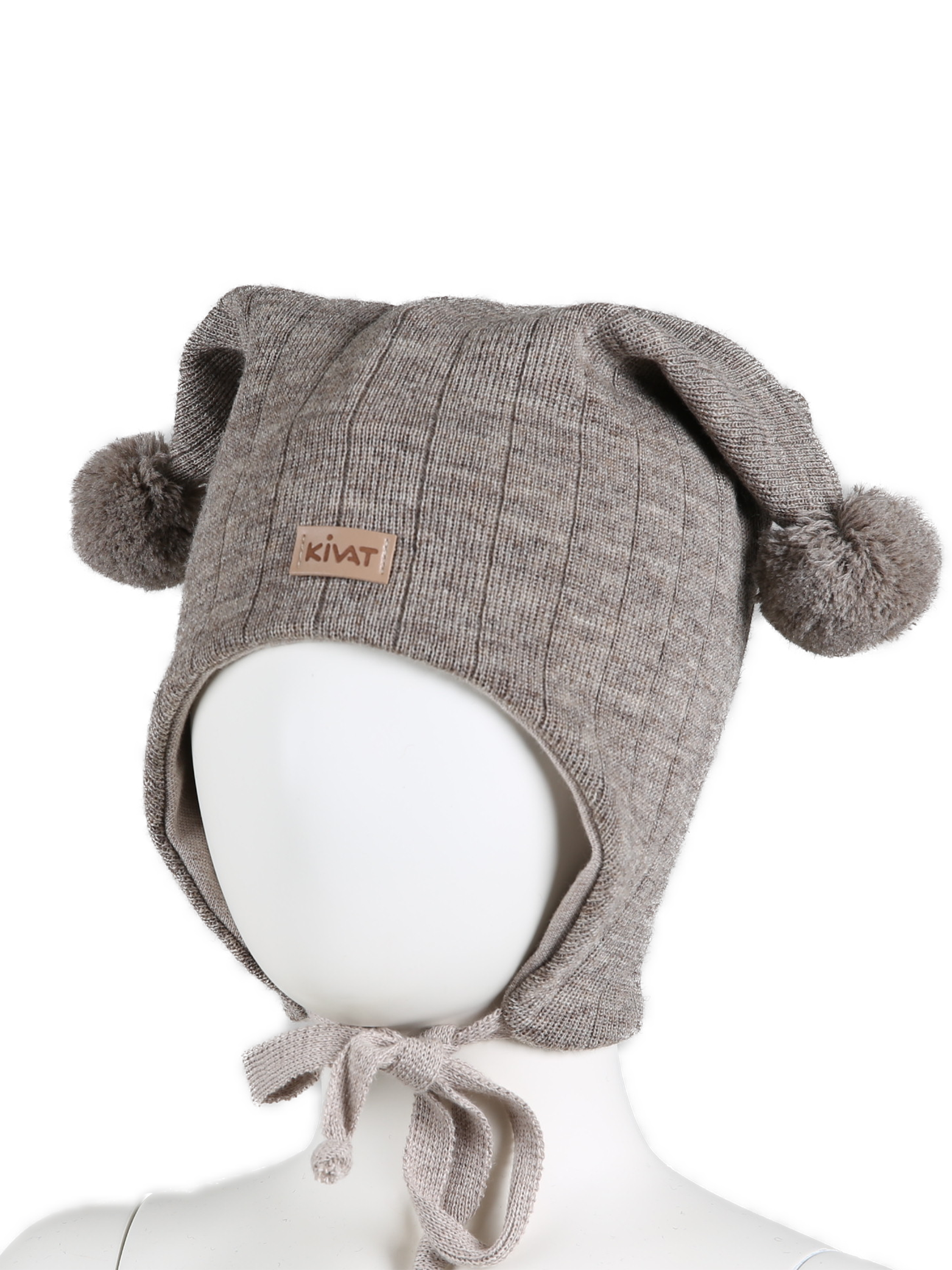 Kivat Knytelue ull - Beige